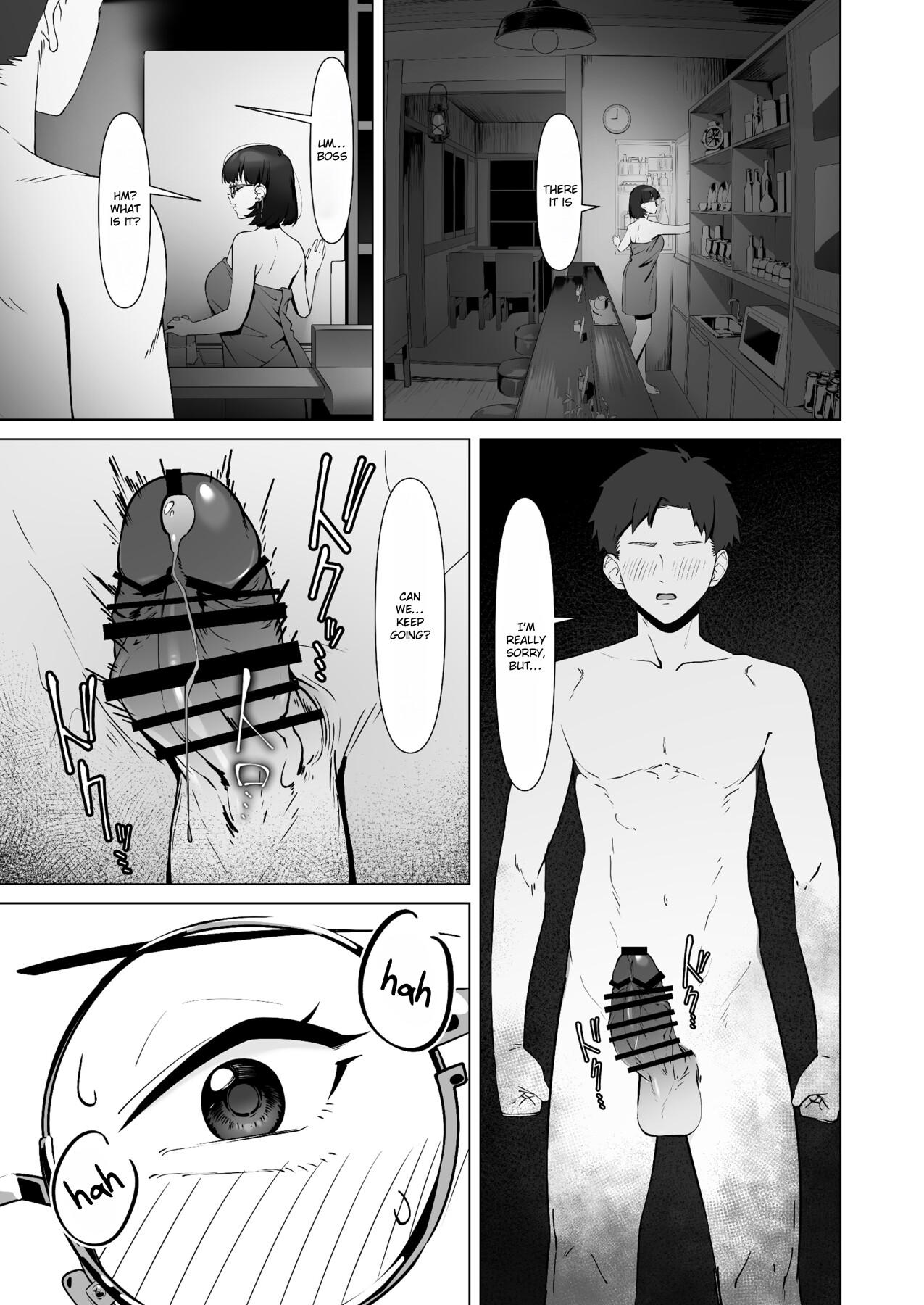 Hentai Manga Comic-My first sexual experience was with the boss of the cafe I'd been going to for 16 years-Read-46